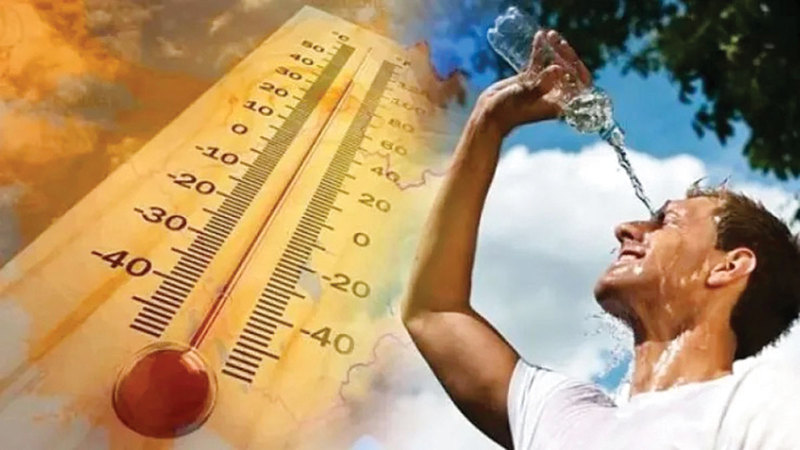درجات الحرارة فوق معدلاتها الموسمية