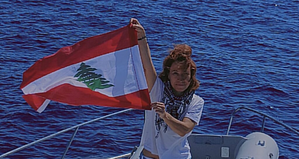 لبنانية ضمن “أسطول الصمود”… لينا الطبال: المسيّرات لا تفارق أجواء سفننا