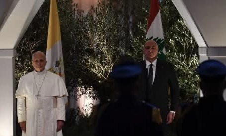 وصول الحبر الأعظم إلى قصر بعبدا