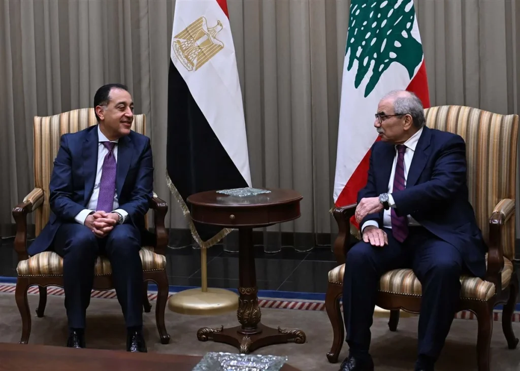 مصر تفتح أبواب الدعم… مدبولي يعلن استعداد القاهرة لمساندة لبنان