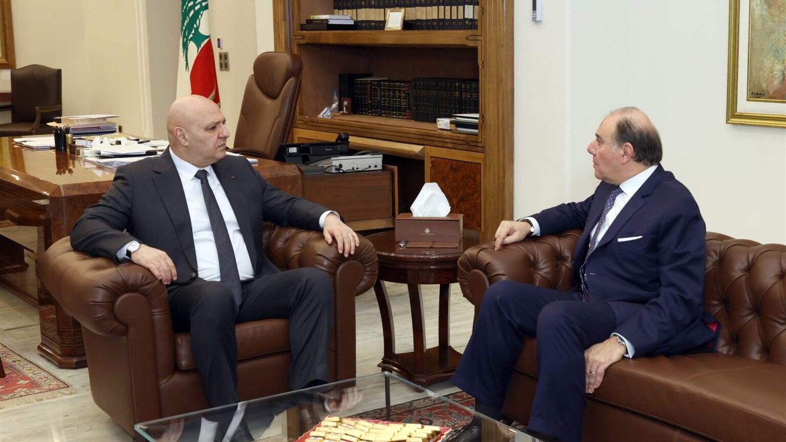 سعيد من بعبدا: مصرف لبنان ملتزم بسياسة الحكومة والتنسيق الكامل معها